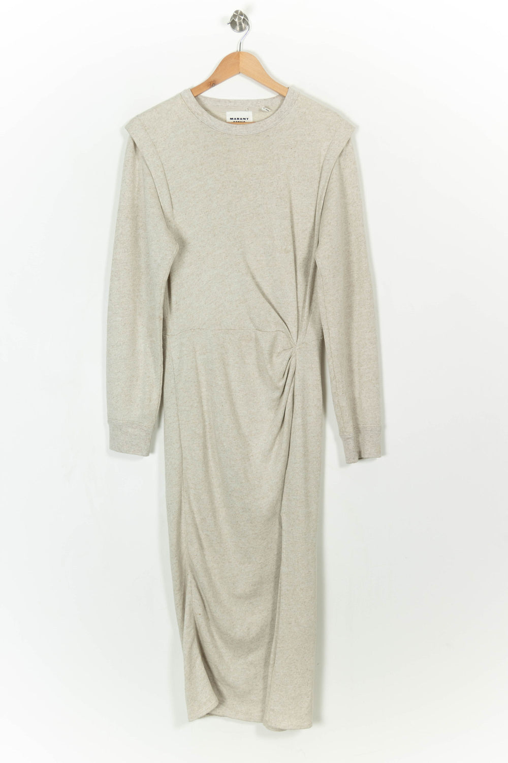 Robe Longue Beige - Taille M/38 de la marque Isabel Marant étoile | PARAD108318 - Vendu par Paradigme - Image 2