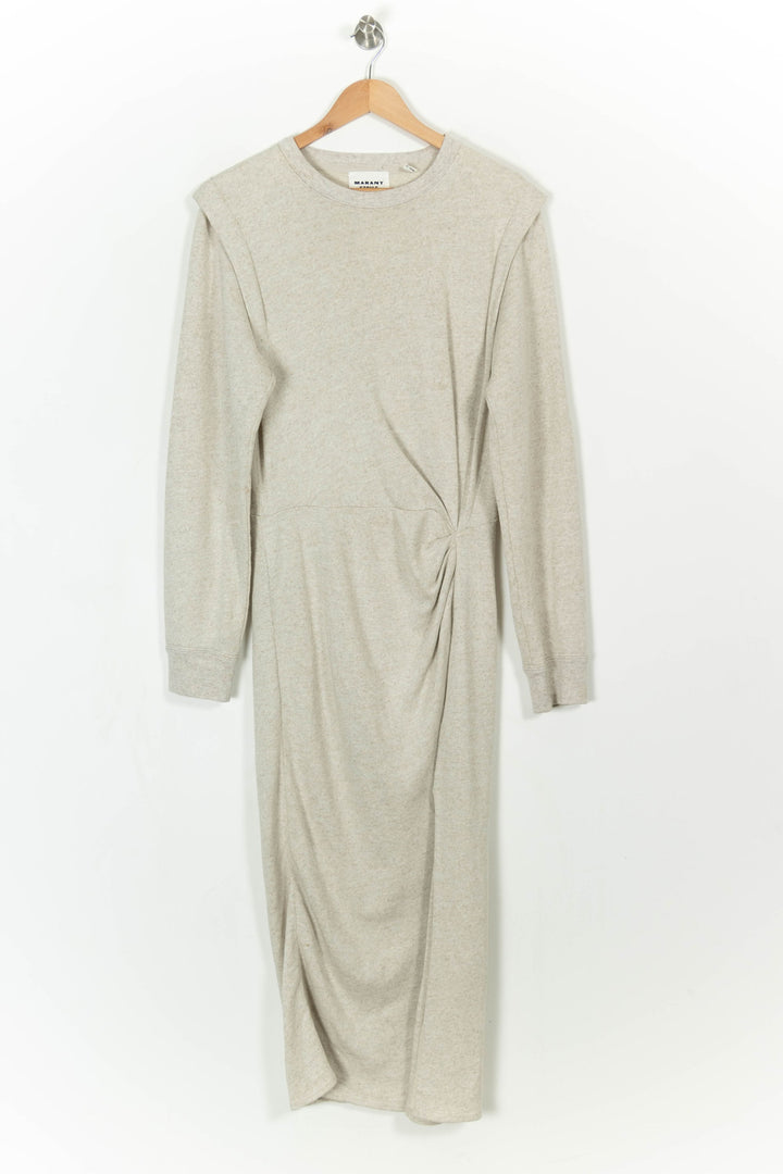 Robe Longue Beige - Taille M/38 de la marque Isabel Marant étoile | PARAD108318 - Vendu par Paradigme - Image 2