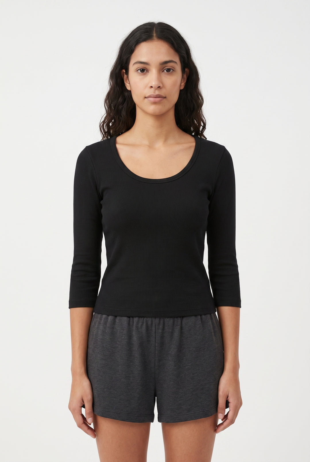 T-shirt Noir - Taille S/36 de la marque ba&sh | PARAD108319 - Vendu par Paradigme - Image 1