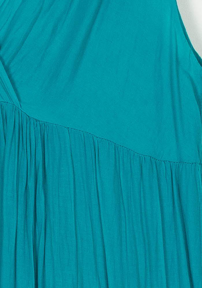 Robe Longue Bleue - Taille XXL/44 de la marque La Fée Maraboutée | PARAD108320 - Vendu par Paradigme - Image 3