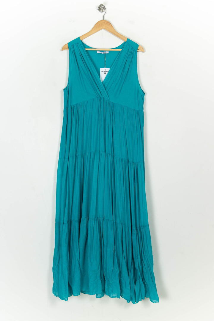 Robe Longue Bleue - Taille XXL/44 de la marque La Fée Maraboutée | PARAD108320 - Vendu par Paradigme - Image 2