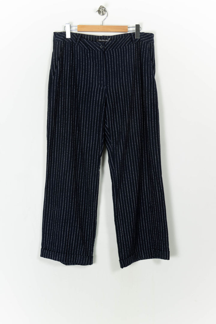 Pantalon Rayé Bleu et Blanc - Taille XXXL/46 de la marque Bleu Blanc Rouge | PARAD108325 - Vendu par Paradigme - Image 2