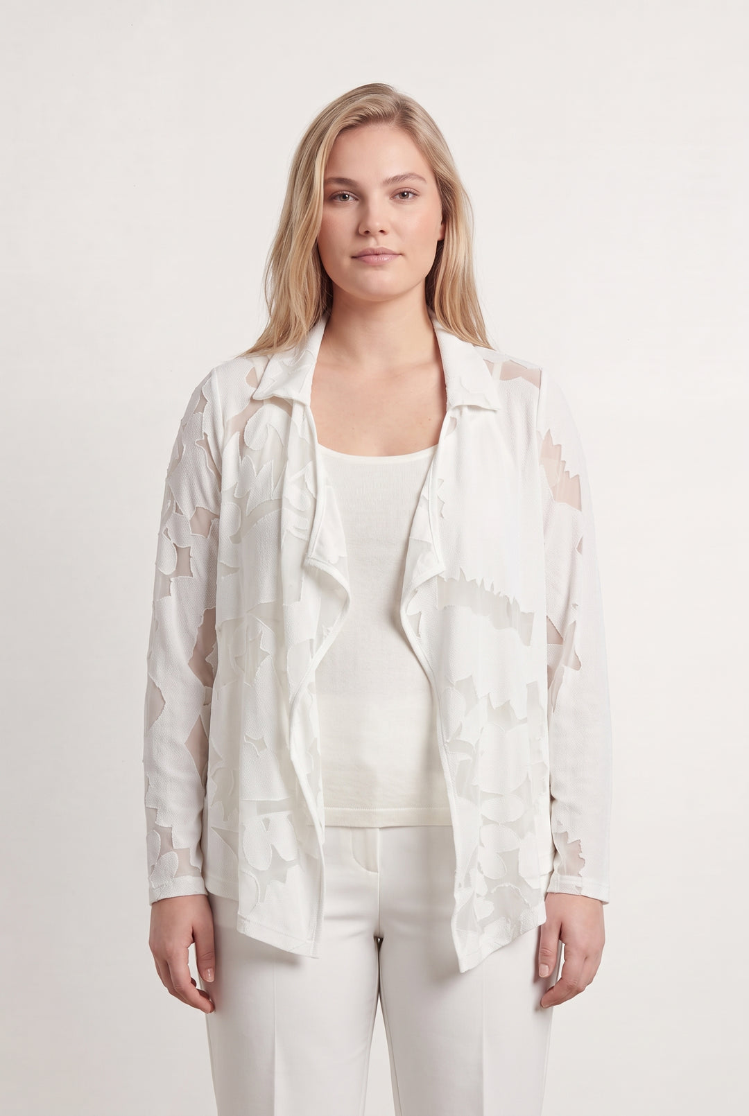 Veste Légère Blanche - Taille XXXL/46 de la marque Indies | PARAD108327 - Vendu par Paradigme - Image 1