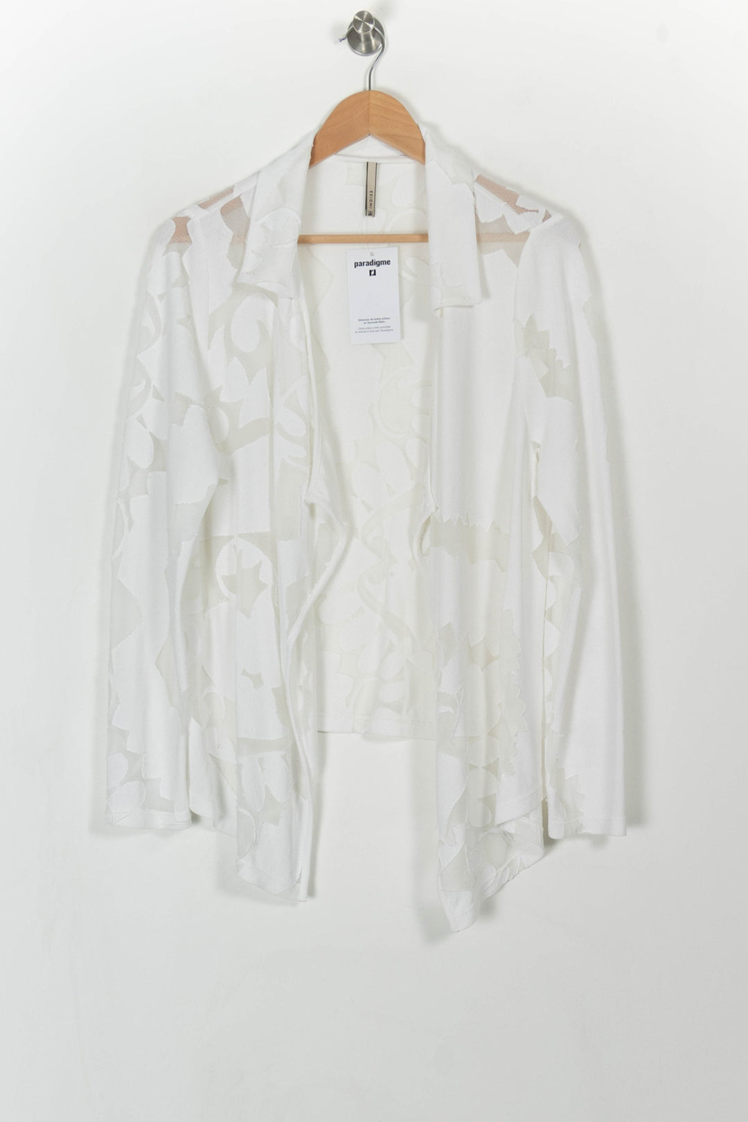 Veste Légère Blanche - Taille XXXL/46 de la marque Indies | PARAD108327 - Vendu par Paradigme - Image 2