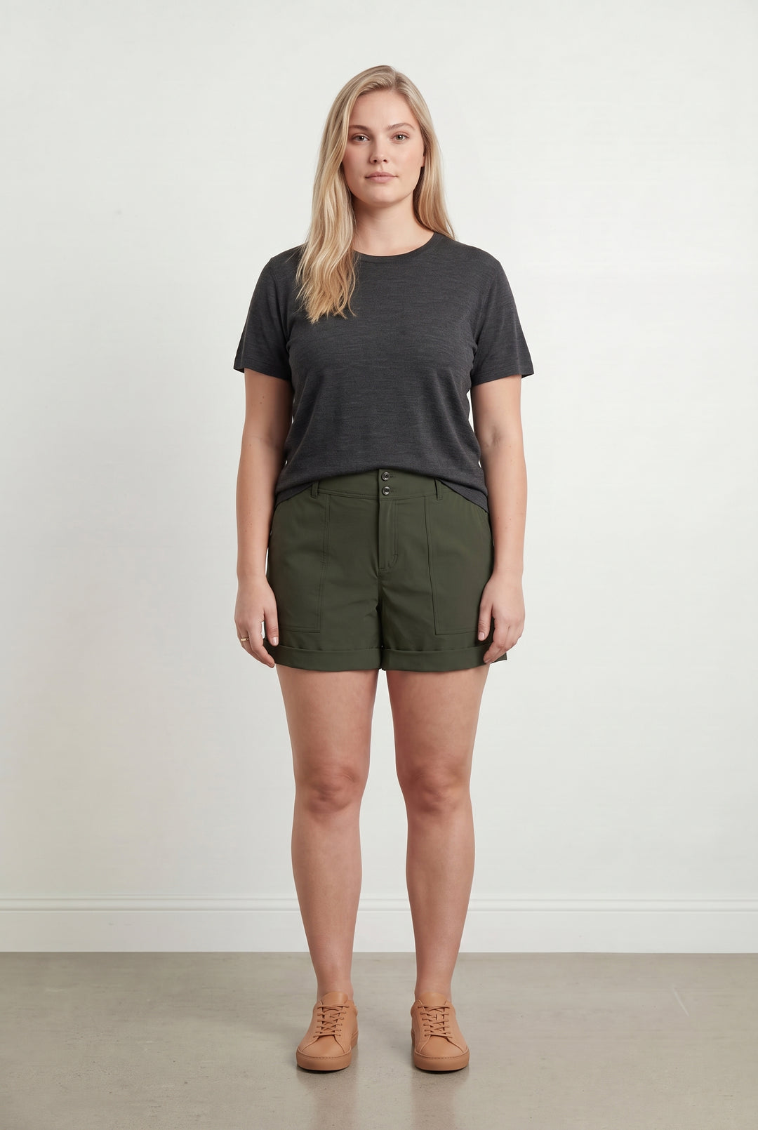 Short Vert - Taille XXXL/46 de la marque Indies | PARAD108329 - Vendu par Paradigme - Image 1