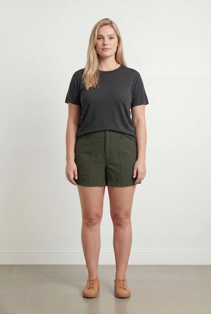 Short Vert - Taille XXXL/46 de la marque Indies | PARAD108329 - Vendu par Paradigme - Image 1