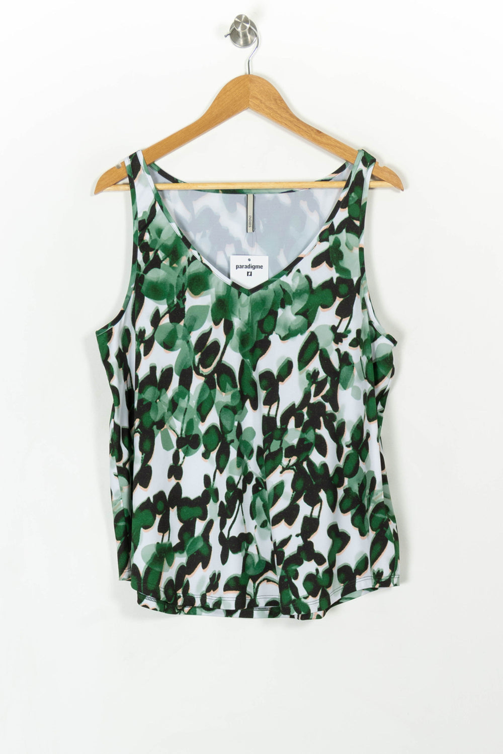 Débardeur Vert et Blanc - Taille XXXL/46 de la marque Indies | PARAD108331 - Vendu par Paradigme - Image 2