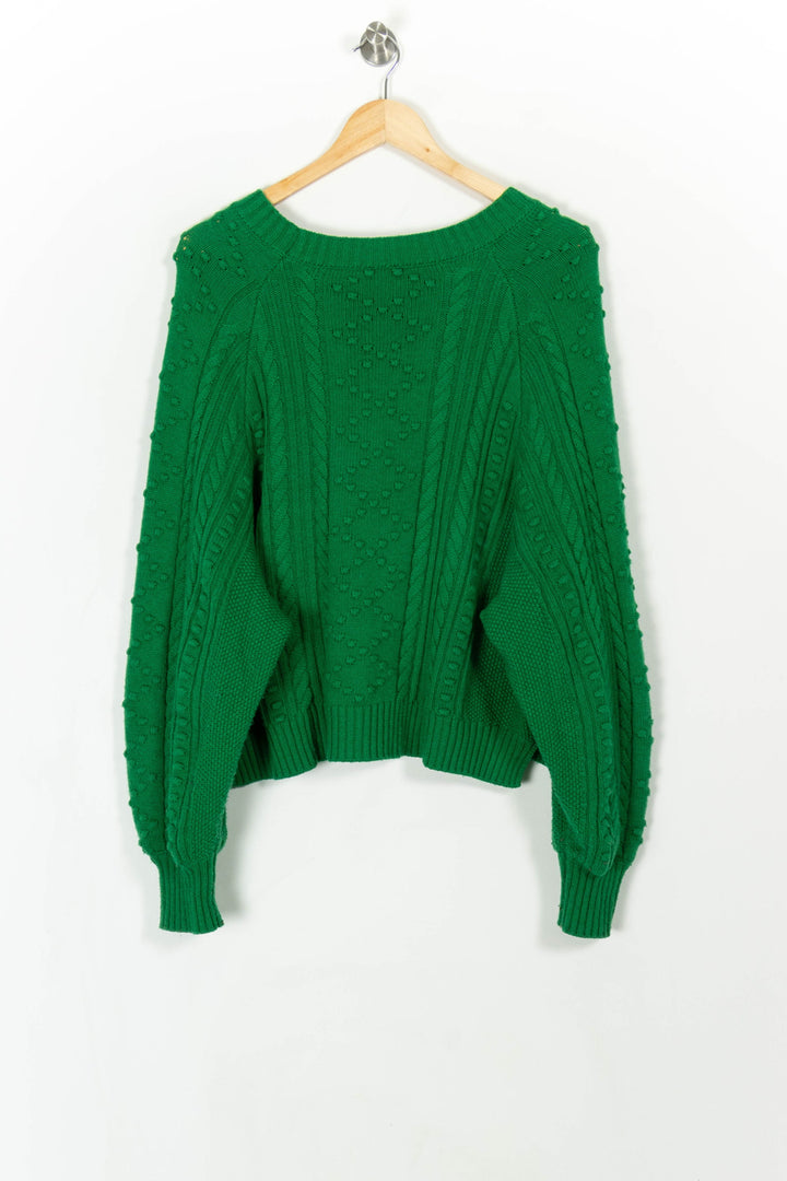 Pull Vert - Taille L/40 de la marque Indies | PARAD108333 - Vendu par Paradigme - Image 4