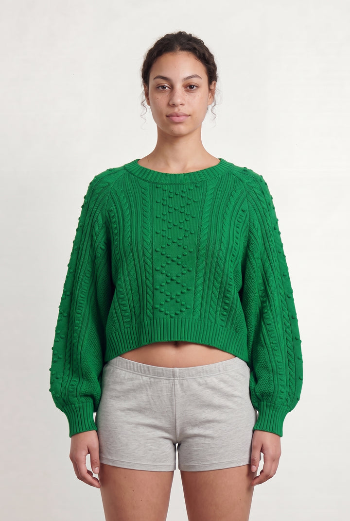 Pull Vert - Taille L/40 de la marque Indies | PARAD108333 - Vendu par Paradigme - Image 1