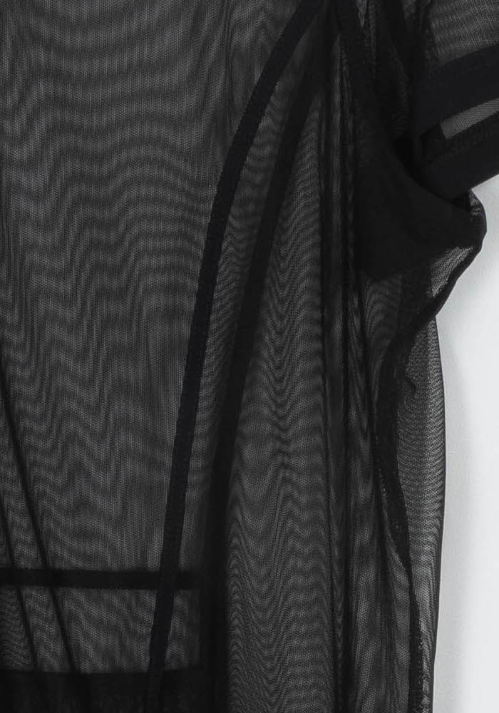 Veste Longue Noire - Taille XL/42 de la marque Indies | PARAD108338 - Vendu par Paradigme - Image 3
