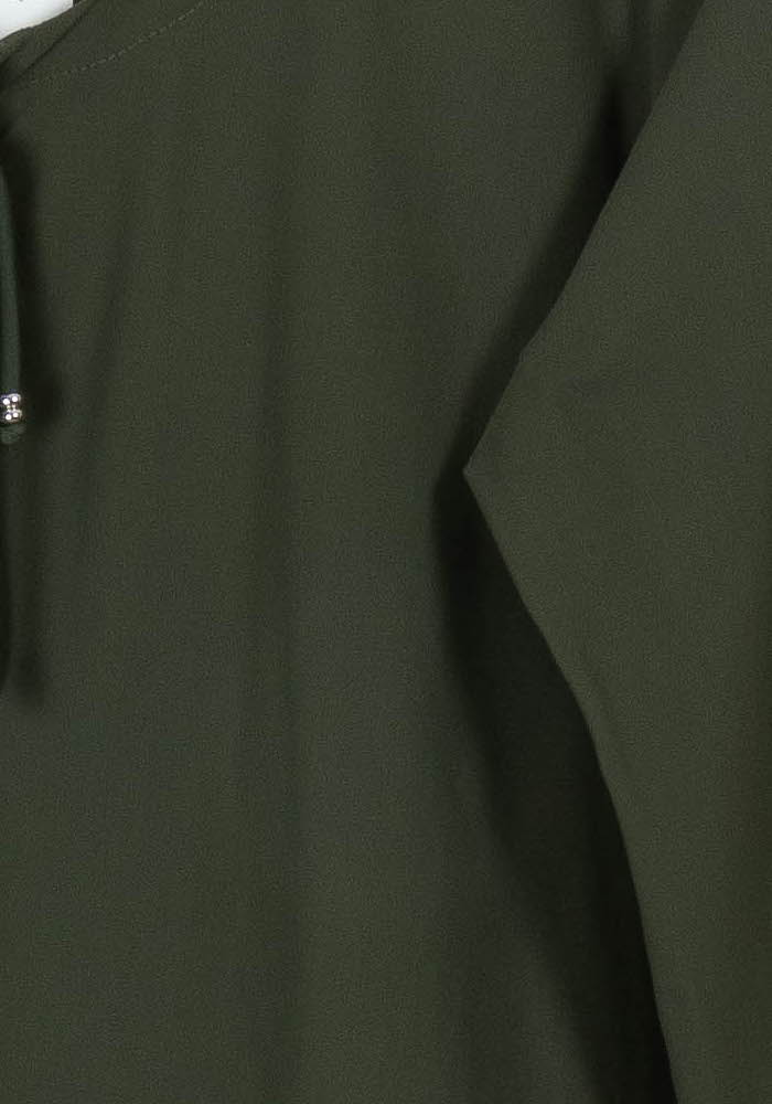 Blouse Verte - Taille XXXL/46 de la marque Indies | PARAD108340 - Vendu par Paradigme - Image 3