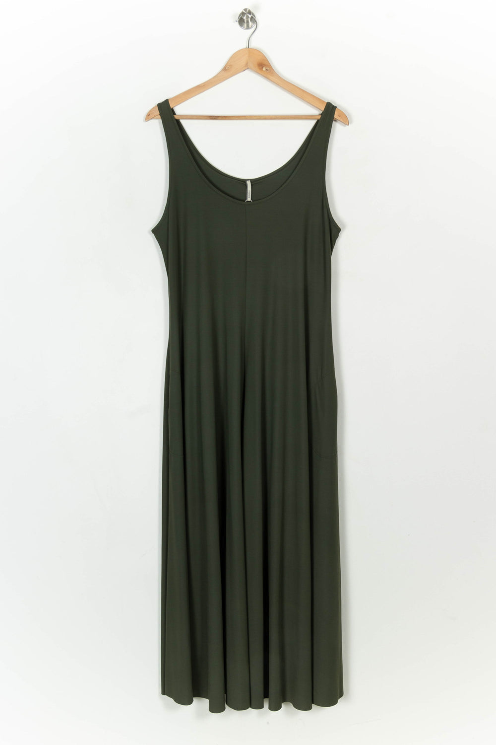 Robe Longue Verte - Taille XXXL/46 de la marque Indies | PARAD108343 - Vendu par Paradigme - Image 2