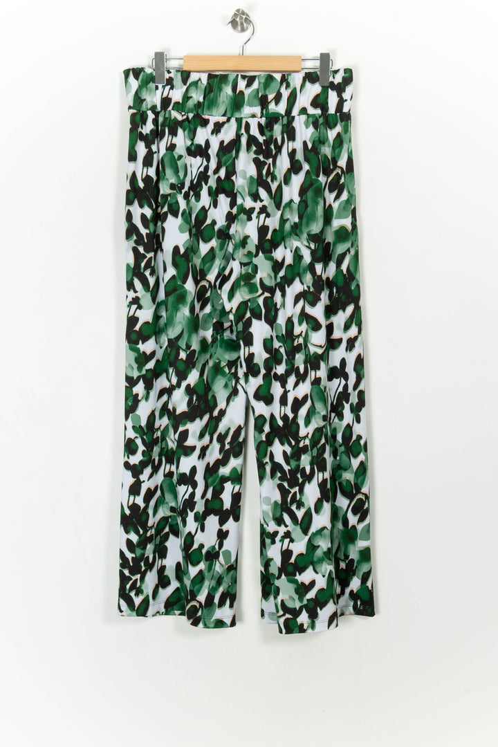 Pantalon Large Vert et Blanc - Taille XXXL/46 de la marque Indies | PARAD108344 - Vendu par Paradigme - Image 4