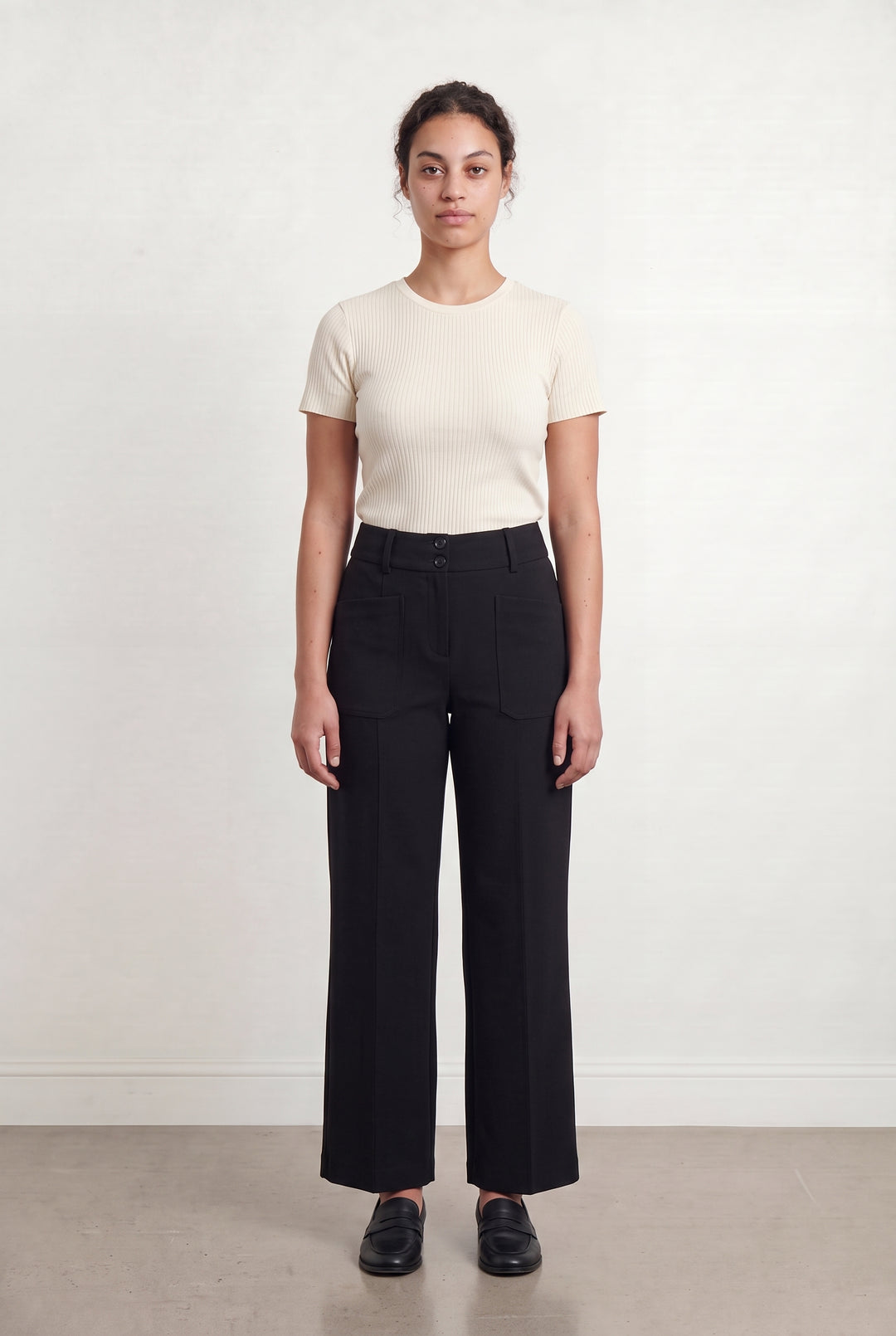 Pantalon Noir - Taille XL/42 de la marque Indies | PARAD108345 - Vendu par Paradigme - Image 1