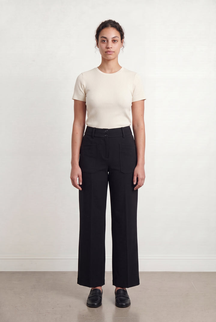 Pantalon Noir - Taille XL/42 de la marque Indies | PARAD108345 - Vendu par Paradigme - Image 1