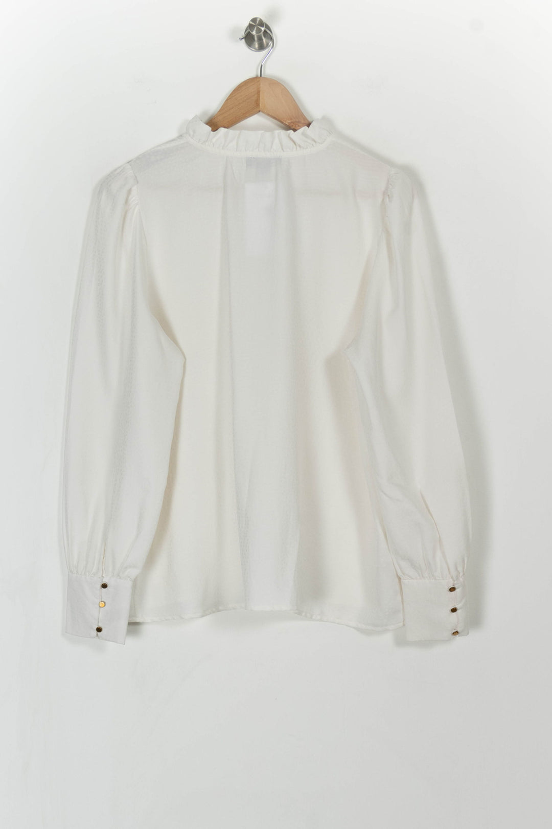 Blouse Blanche - Taille XXL/44 de la marque Caroll | PARAD108355 - Vendu par Paradigme - Image 4