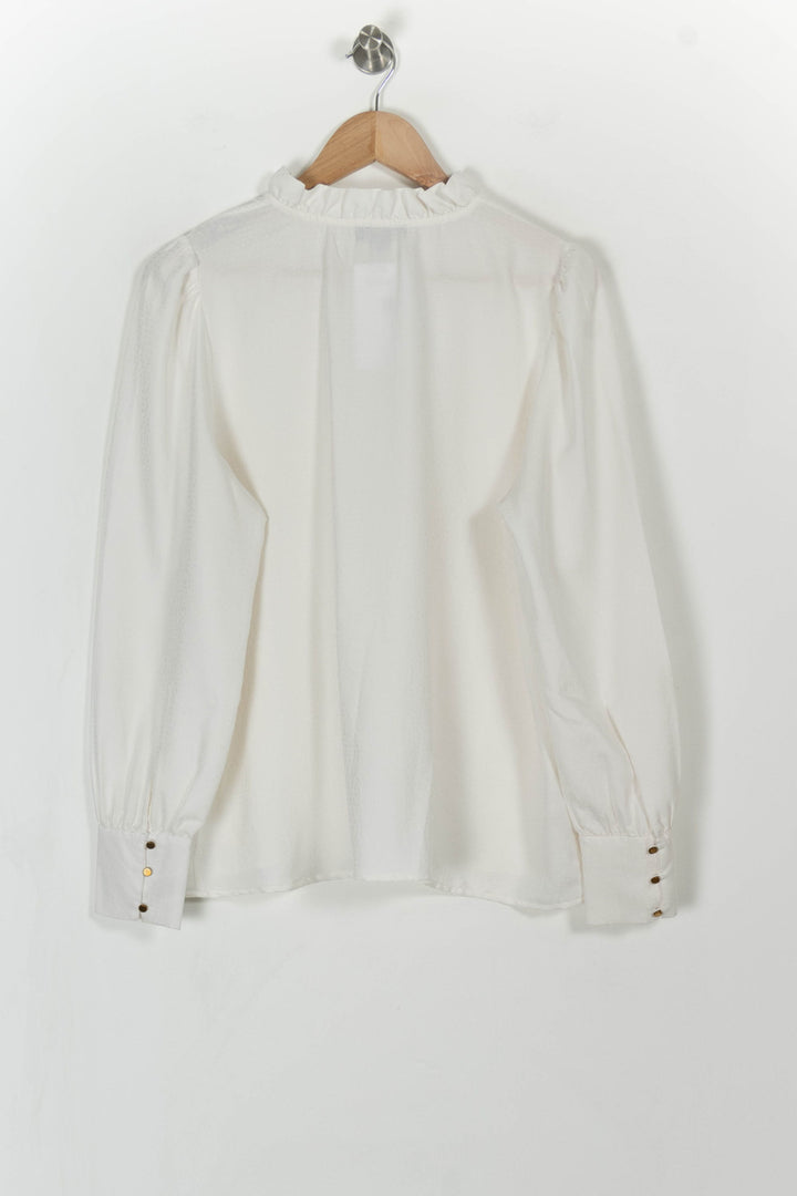 Blouse Blanche - Taille XXL/44 de la marque Caroll | PARAD108355 - Vendu par Paradigme - Image 4