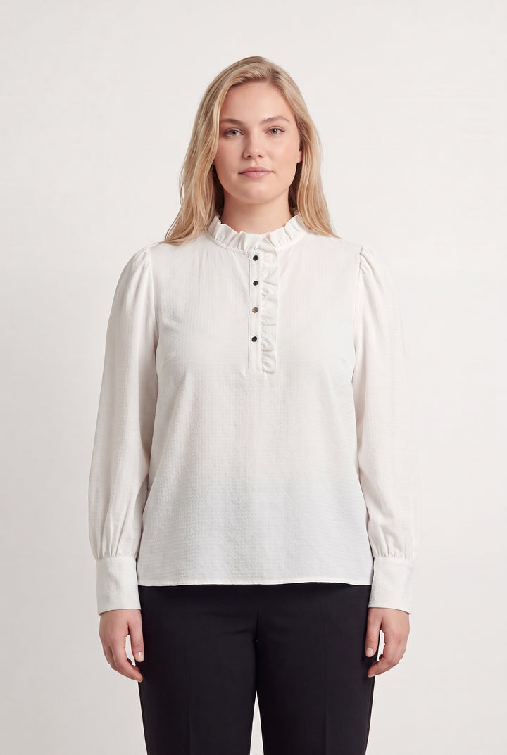 Blouse Blanche - Taille XXL/44 de la marque Caroll | PARAD108355 - Vendu par Paradigme - Image 1