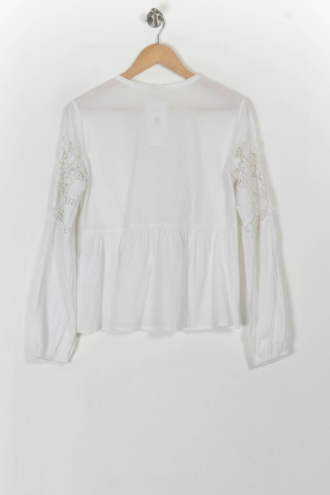 Blouse Blanche - Taille M/38 de la marque Maje | PARAD108356 - Vendu par Paradigme - Image 4