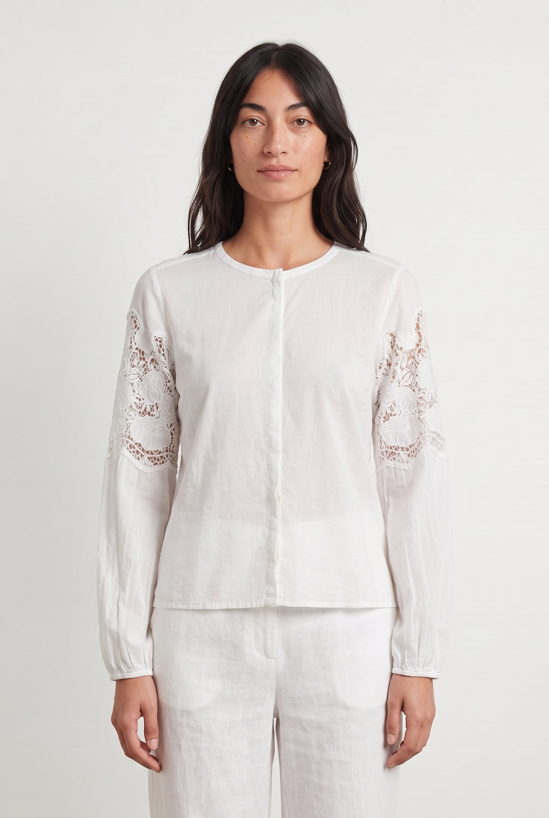 Blouse Blanche - Taille M/38 de la marque Maje | PARAD108356 - Vendu par Paradigme - Image 1