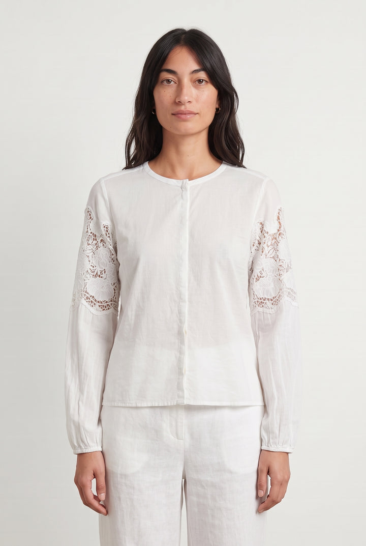 Blouse Blanche - Taille M/38 de la marque Maje | PARAD108356 - Vendu par Paradigme - Image 1