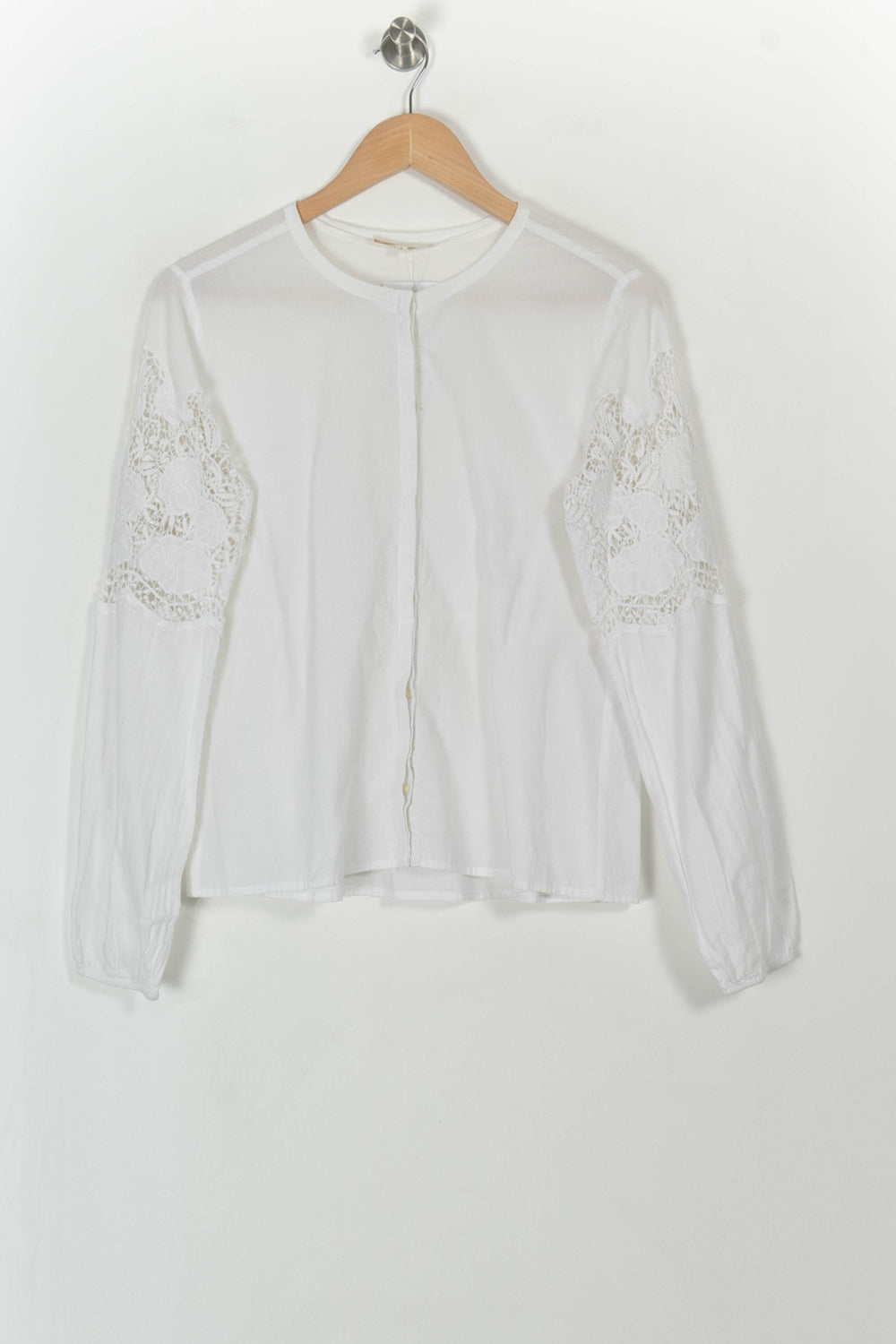 Blouse Blanche - Taille M/38 de la marque Maje | PARAD108356 - Vendu par Paradigme - Image 2