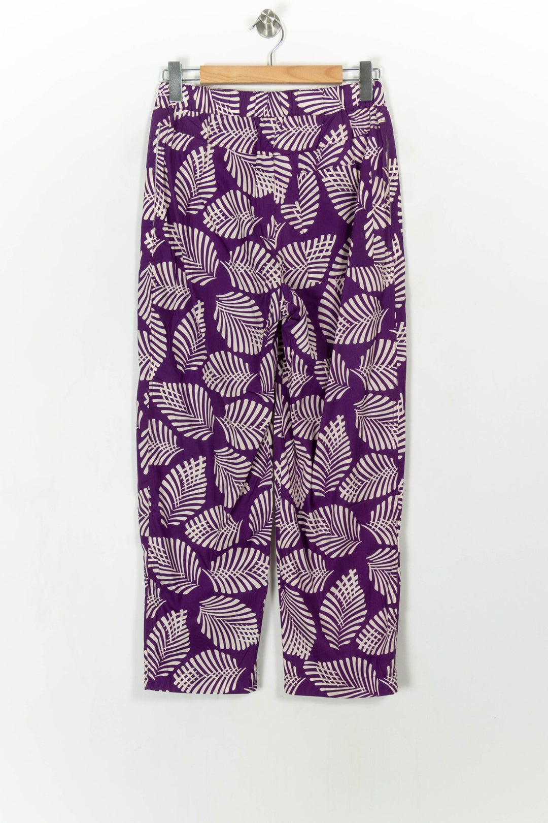 Pantalon Violet et Blanc - Taille M/38 de la marque Chloé Stora | PARAD108357 - Vendu par Paradigme - Image 4