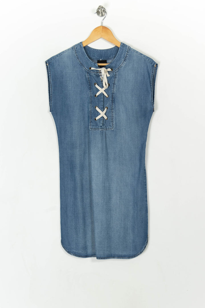 Robe Courte Bleue - Taille XS/34 de la marque Bérénice | PARAD108380 - Vendu par Paradigme - Image 2