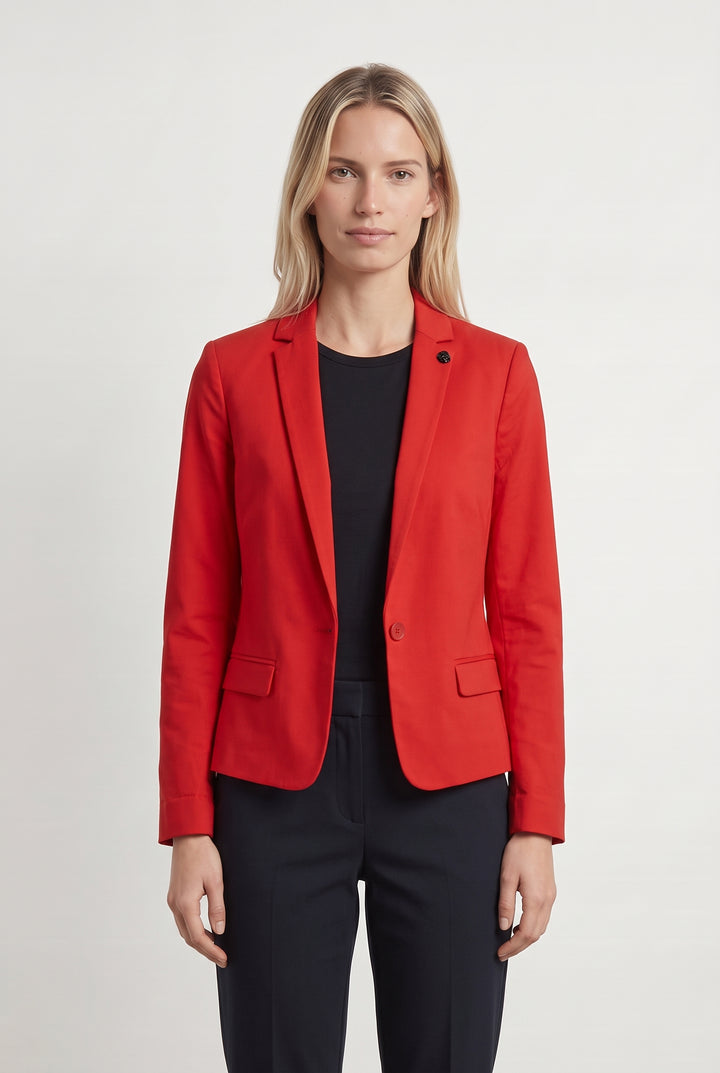 Blazer Rouge - Taille S/36 de la marque IKKS | PARAD108382 - Vendu par Paradigme - Image 1
