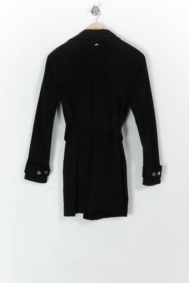 Trench Noir - Taille XS/34 de la marque IKKS | PARAD108385 - Vendu par Paradigme - Image 4