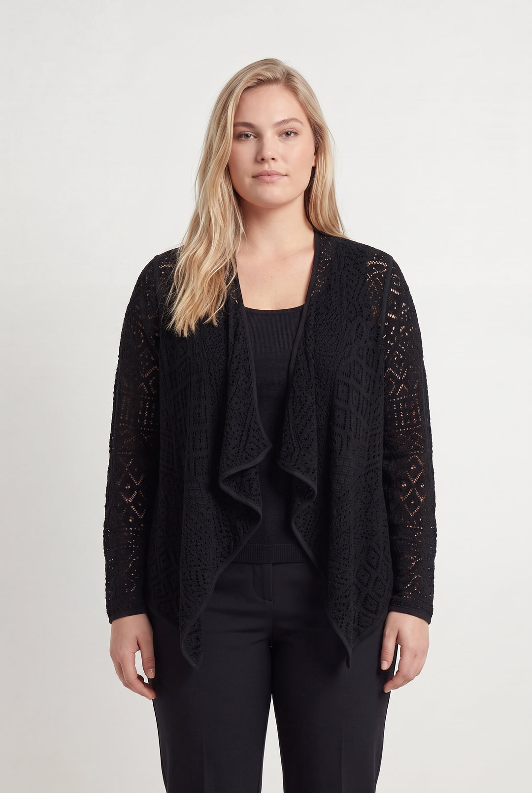 Gilet Noir - Taille XXXL/46 de la marque Indies | PARAD108387 - Vendu par Paradigme - Image 1