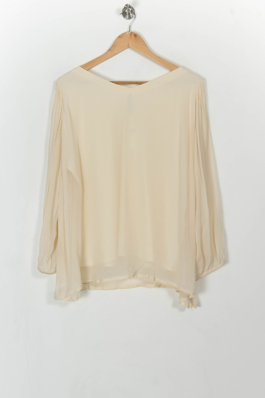 Blouse Beige - Taille XXXL/46 de la marque Indies | PARAD108389 - Vendu par Paradigme - Image 4