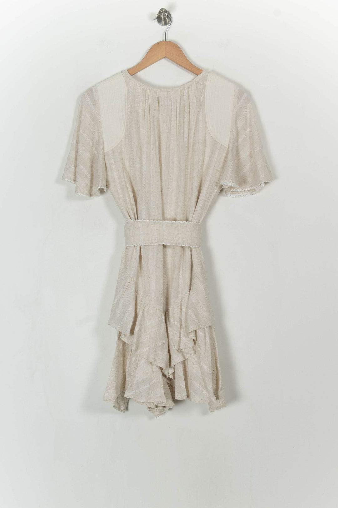 Robe Courte Beige - Taille M/38 de la marque Bleu Blanc Rouge | PARAD108391 - Vendu par Paradigme - Image 4