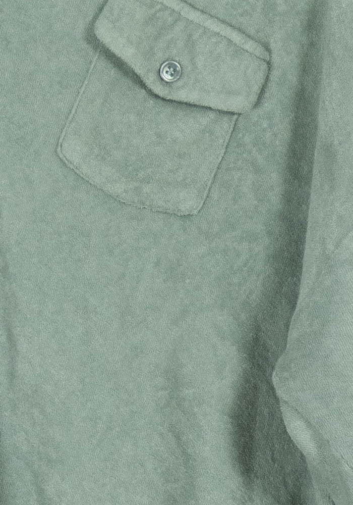 Chemise Verte - Taille XL/42 de la marque Majestic Filatures | PARAD108394 - Vendu par Paradigme - Image 3