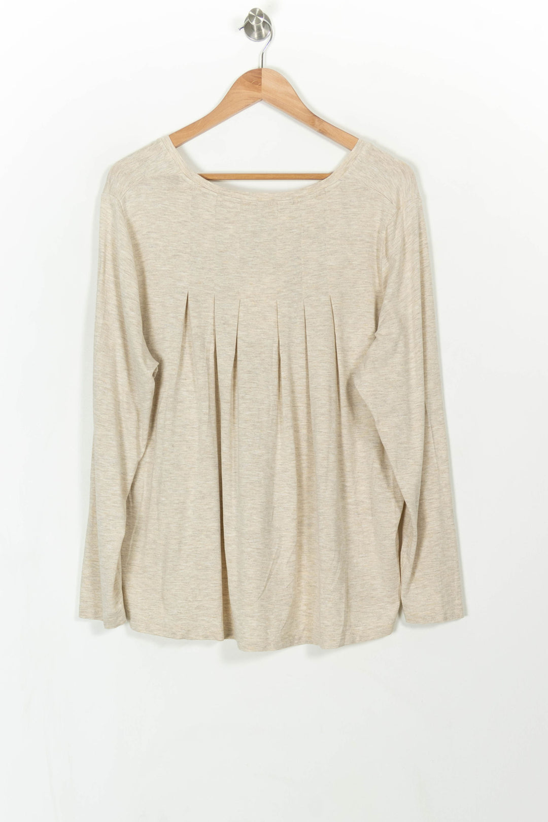 Pull Beige - Taille XXXL/46 de la marque Indies | PARAD108397 - Vendu par Paradigme - Image 4