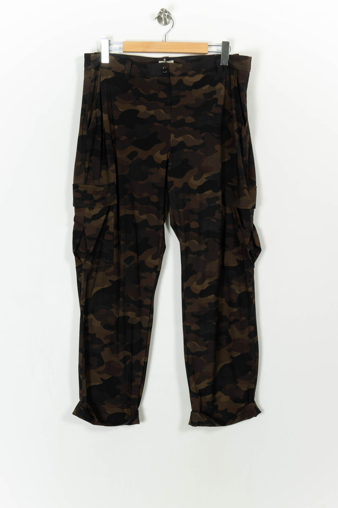Pantalon Cargo Vert et Noir - Taille XXXL/46 de la marque Indies | PARAD108398 - Vendu par Paradigme - Image 2