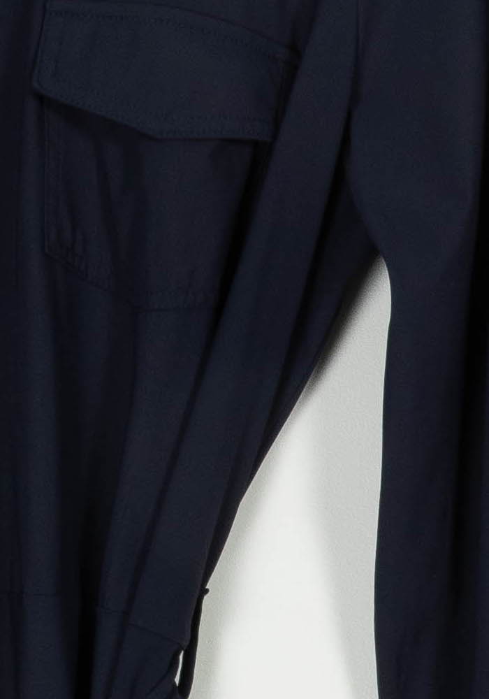Robe chemise longue Bleue - Taille XXL/44 de la marque Indies | PARAD108399 - Vendu par Paradigme - Image 3