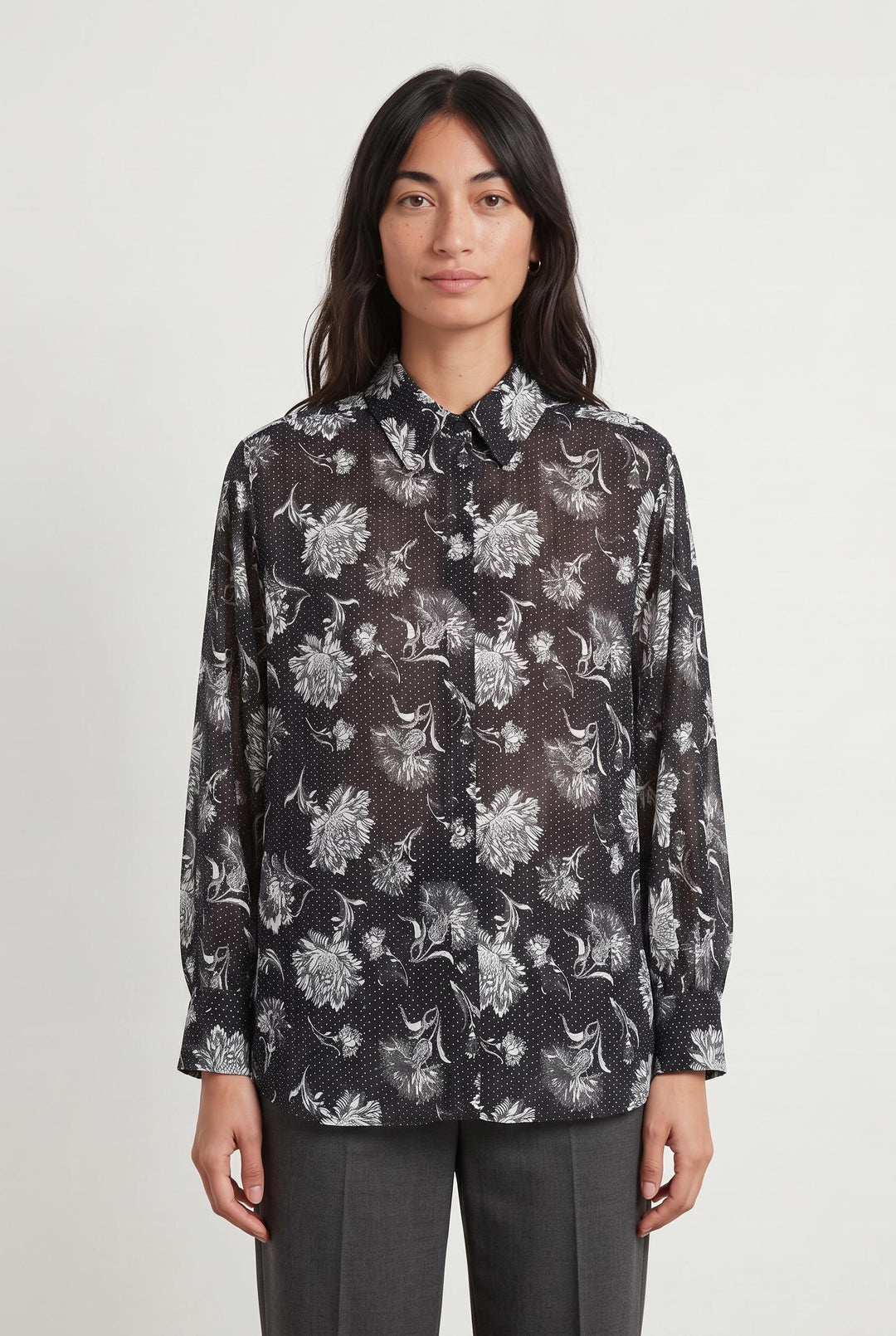 Chemisier Noire - Taille S/36
