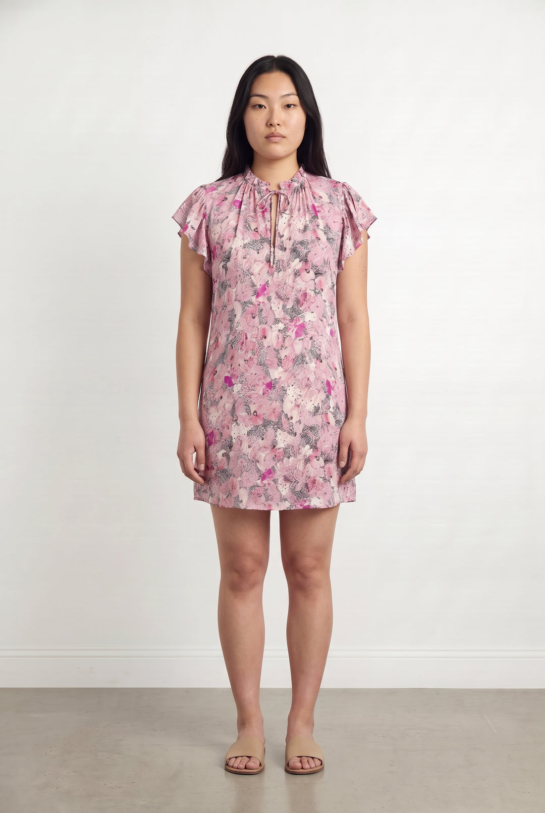 Robe Courte Rose - Taille L/40