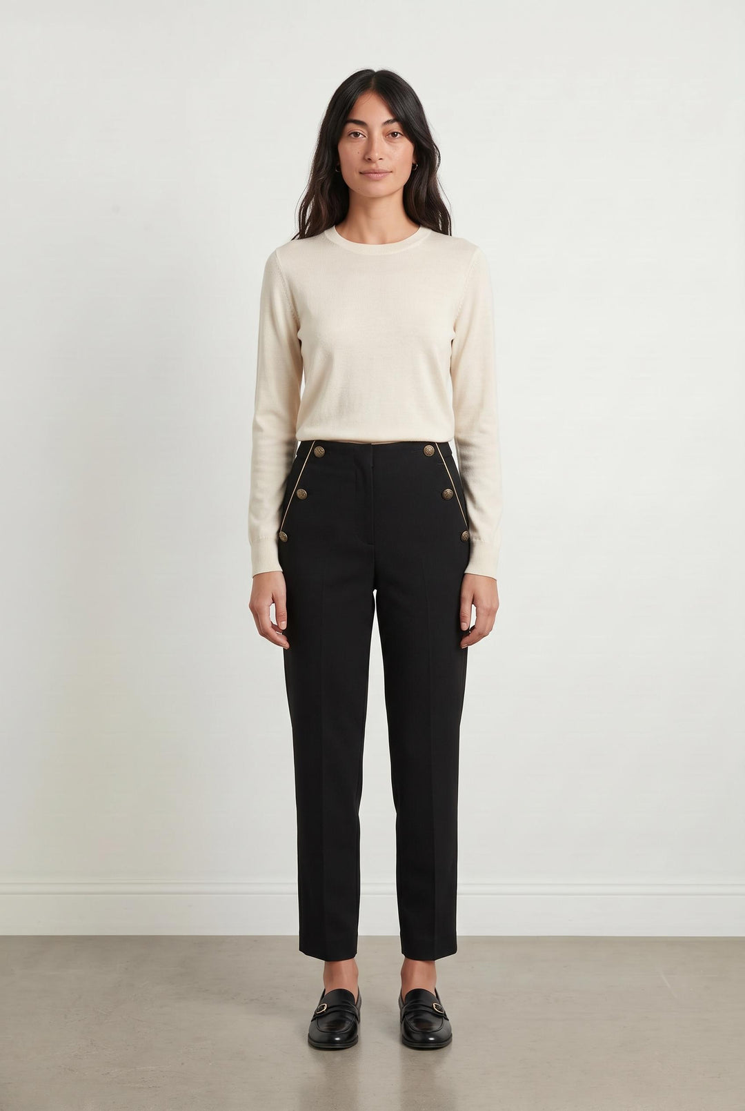 Pantalon Noir - Taille S/36