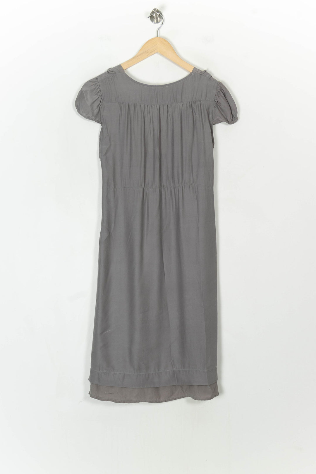 Robe Longue Grise - Taille M/38 de la marque Sandro | PARAD108525 - Vendu par Paradigme - Image 5