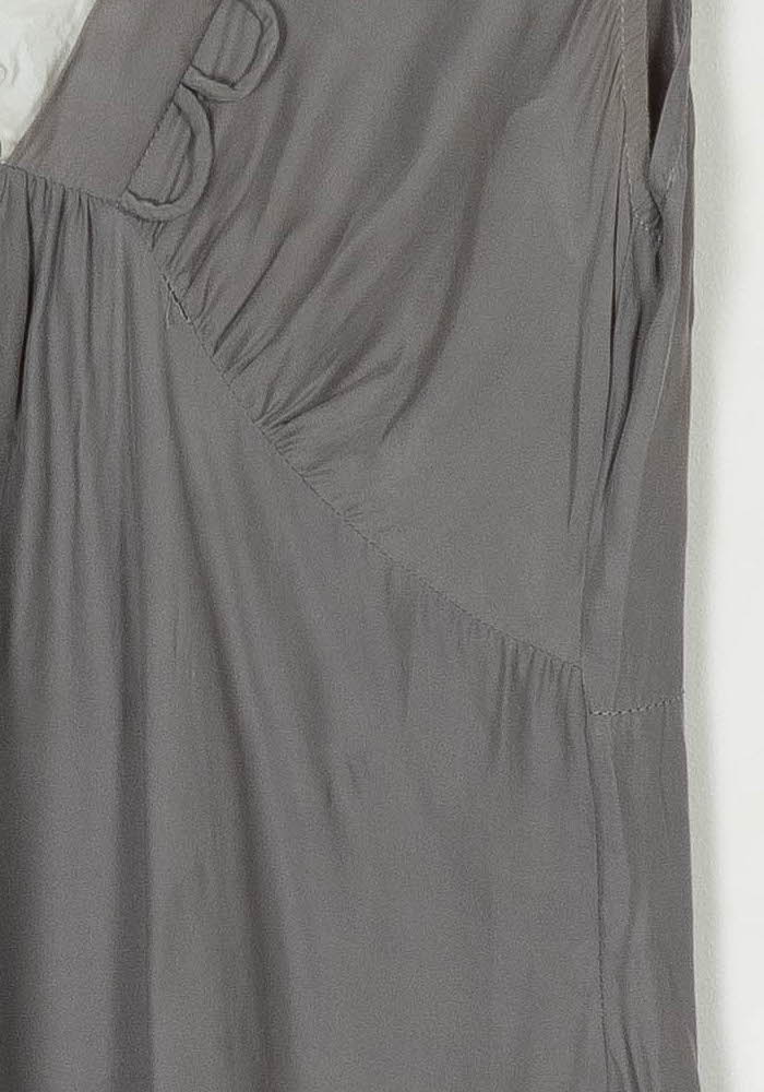 Robe Longue Grise - Taille M/38 de la marque Sandro | PARAD108525 - Vendu par Paradigme - Image 3