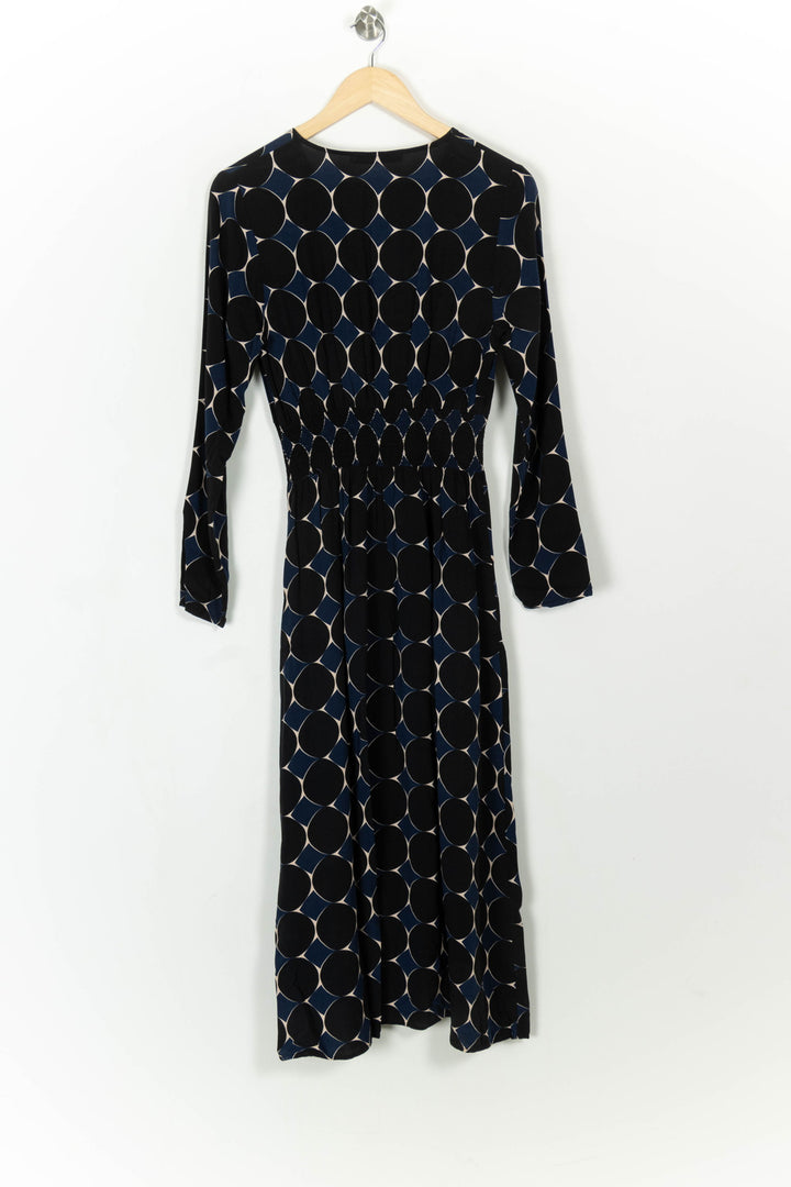 Robe Noire et Bleue - Taille M/38 de la marque La Fée Maraboutée | PARAD108530 - Vendu par Paradigme - Image 4