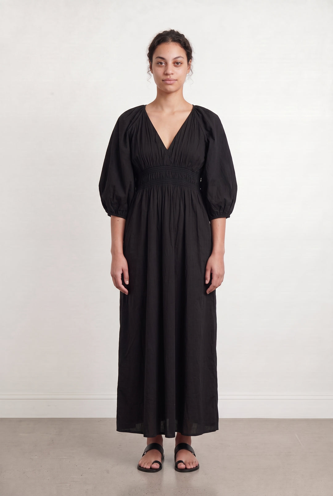 Robe Longue Noire - Taille L/40 de la marque Maison 123 | PARAD108532 - Vendu par Paradigme - Image 1