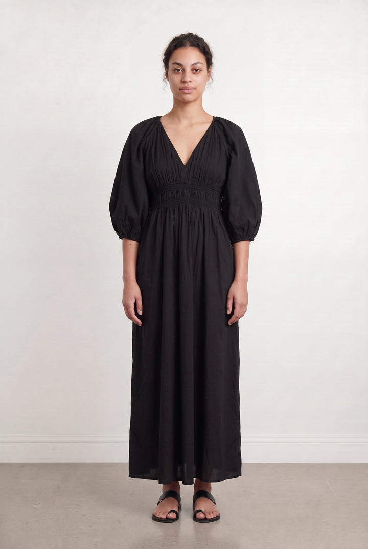 Robe Longue Noire - Taille L/40 de la marque Maison 123 | PARAD108532 - Vendu par Paradigme - Image 1