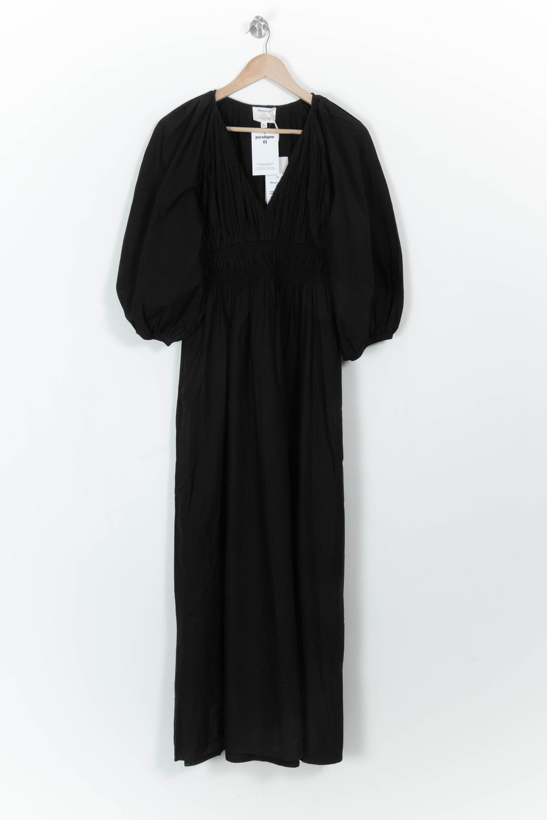 Robe Longue Noire - Taille L/40 de la marque Maison 123 | PARAD108532 - Vendu par Paradigme - Image 2