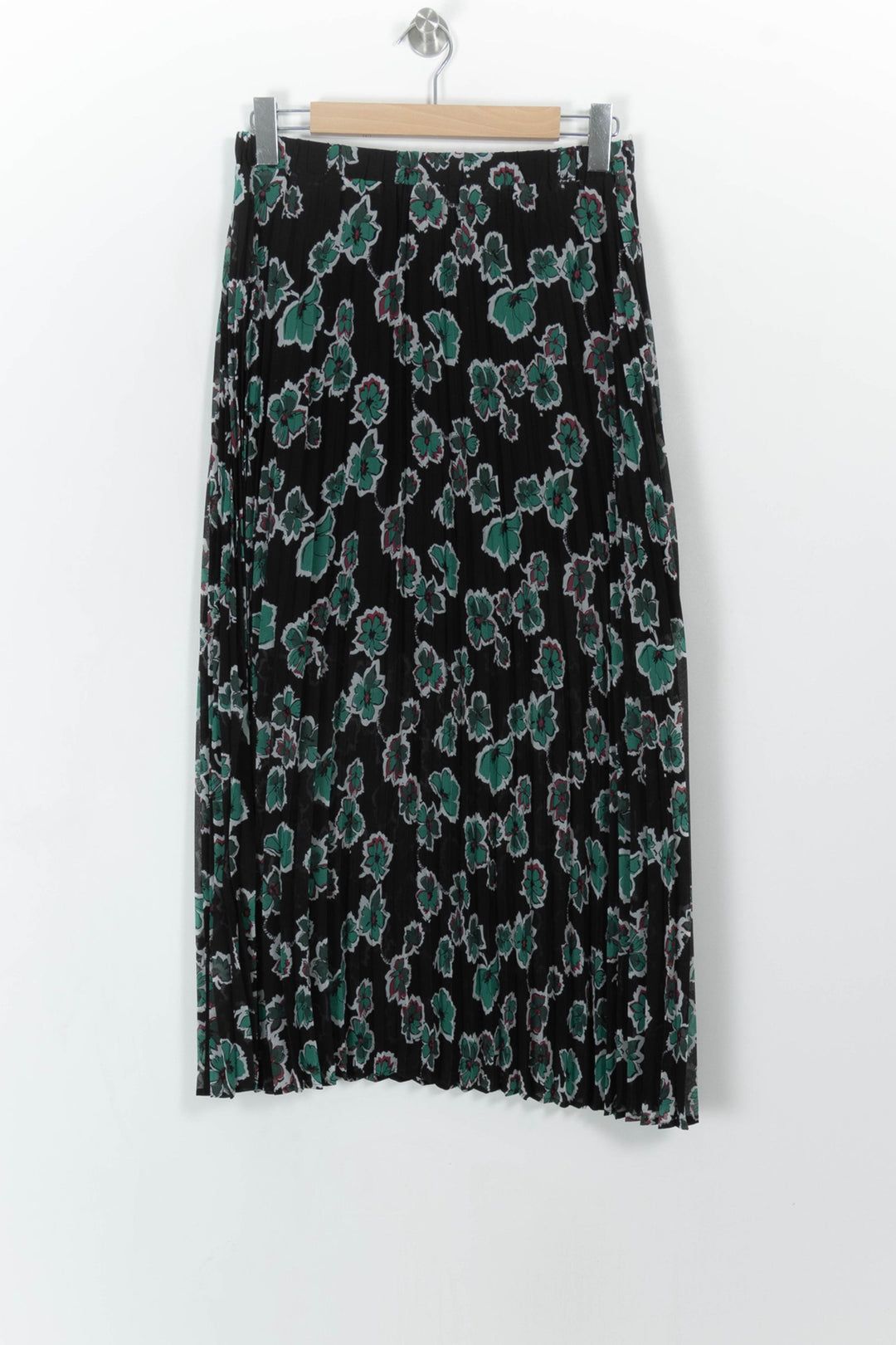 Jupe Plissée Noire et Verte - Taille L/40 de la marque IKKS | PARAD108537 - Vendu par Paradigme - Image 4