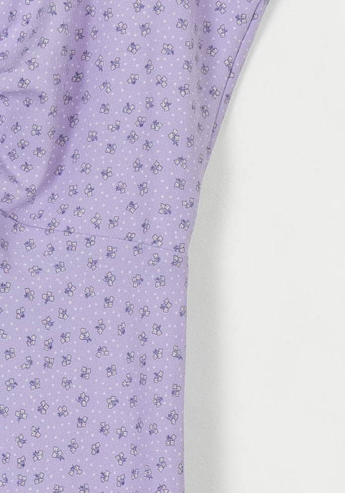 Robe Courte Violette - Taille XS/34 de la marque Levi's | PARAD108538 - Vendu par Paradigme - Image 3