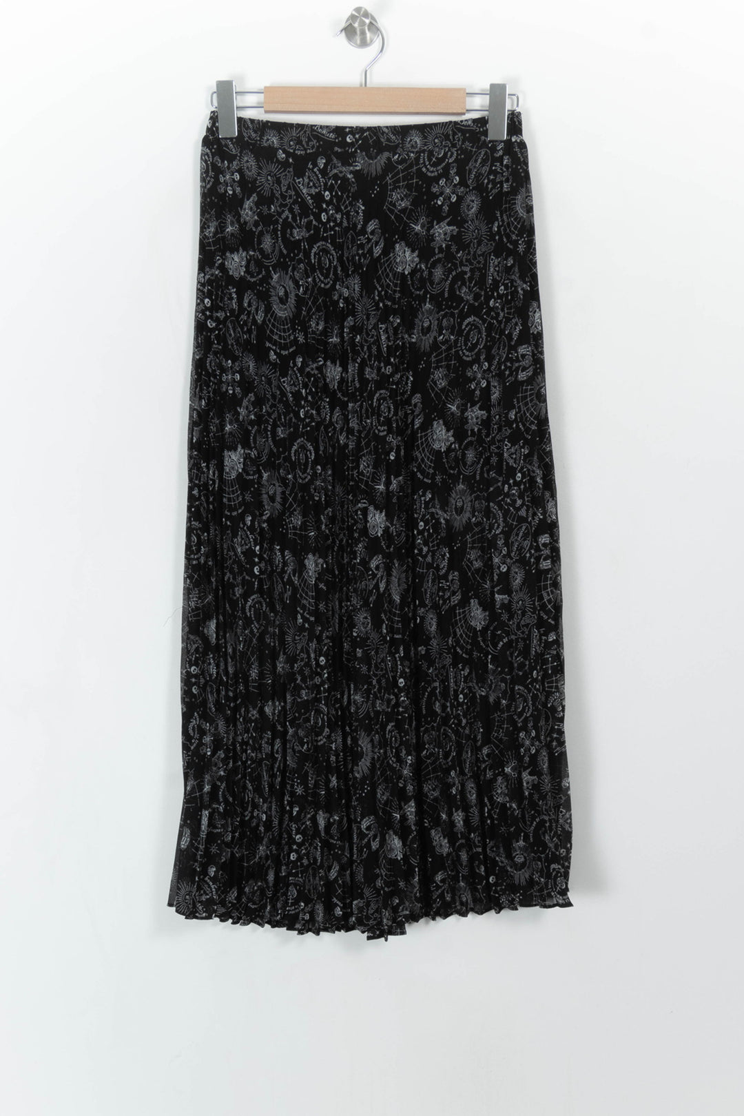 Jupe Longue Noire et Grise - Taille M/38 de la marque IKKS | PARAD108544 - Vendu par Paradigme - Image 4
