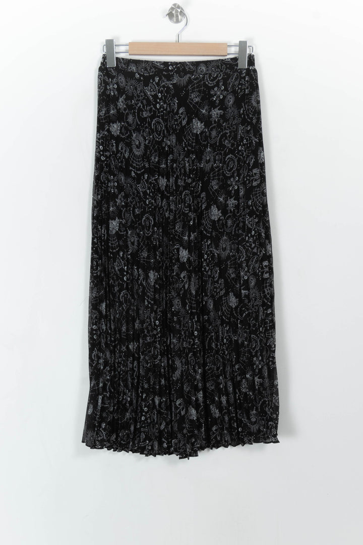 Jupe Longue Noire et Grise - Taille M/38 de la marque IKKS | PARAD108544 - Vendu par Paradigme - Image 4